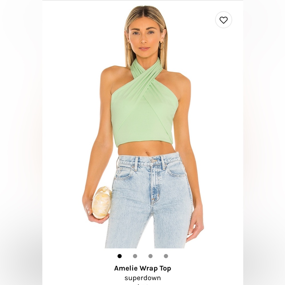 Superdown Amelia Wrap Top